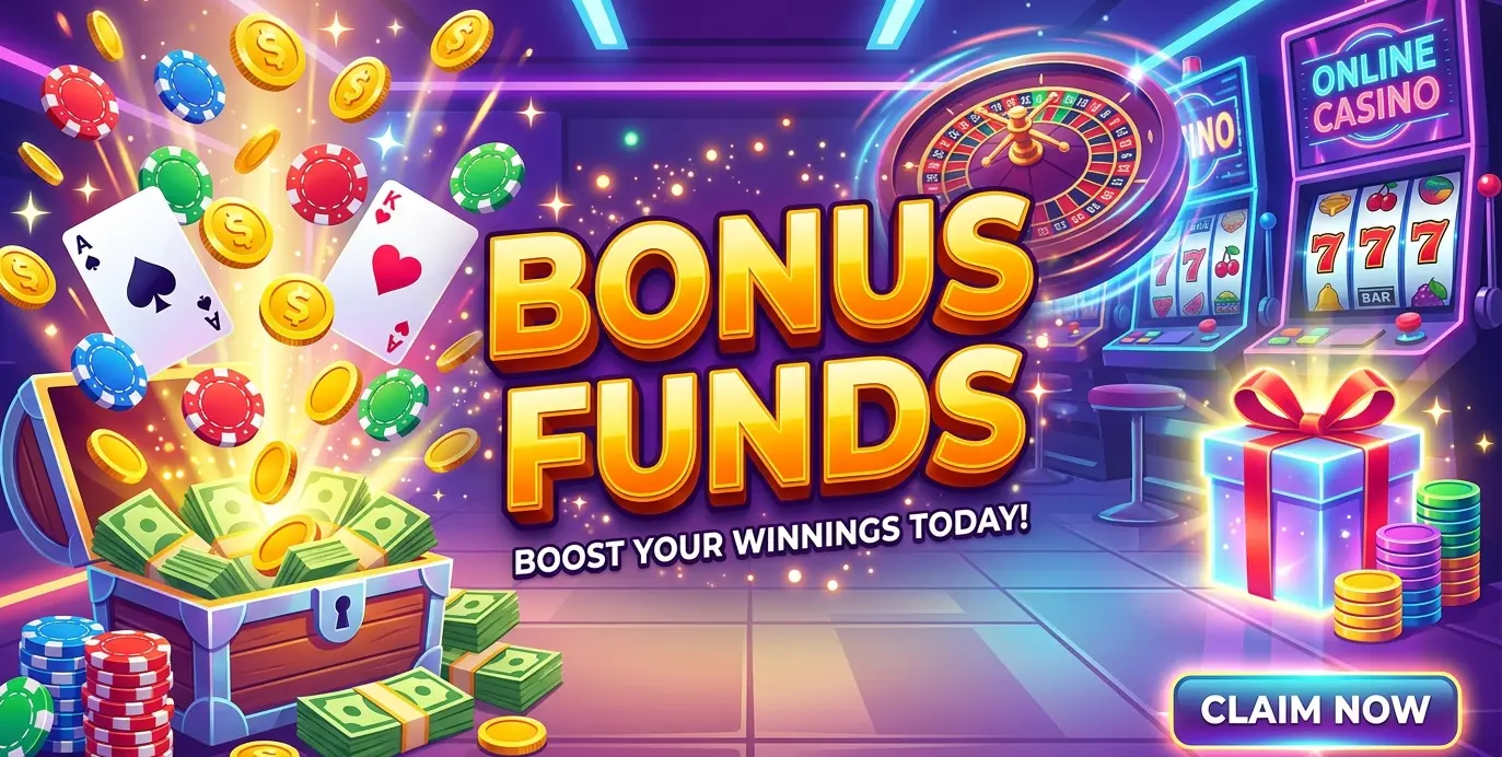 National casino bonus funds