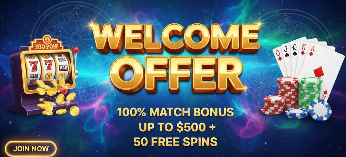 National casino welcome offer