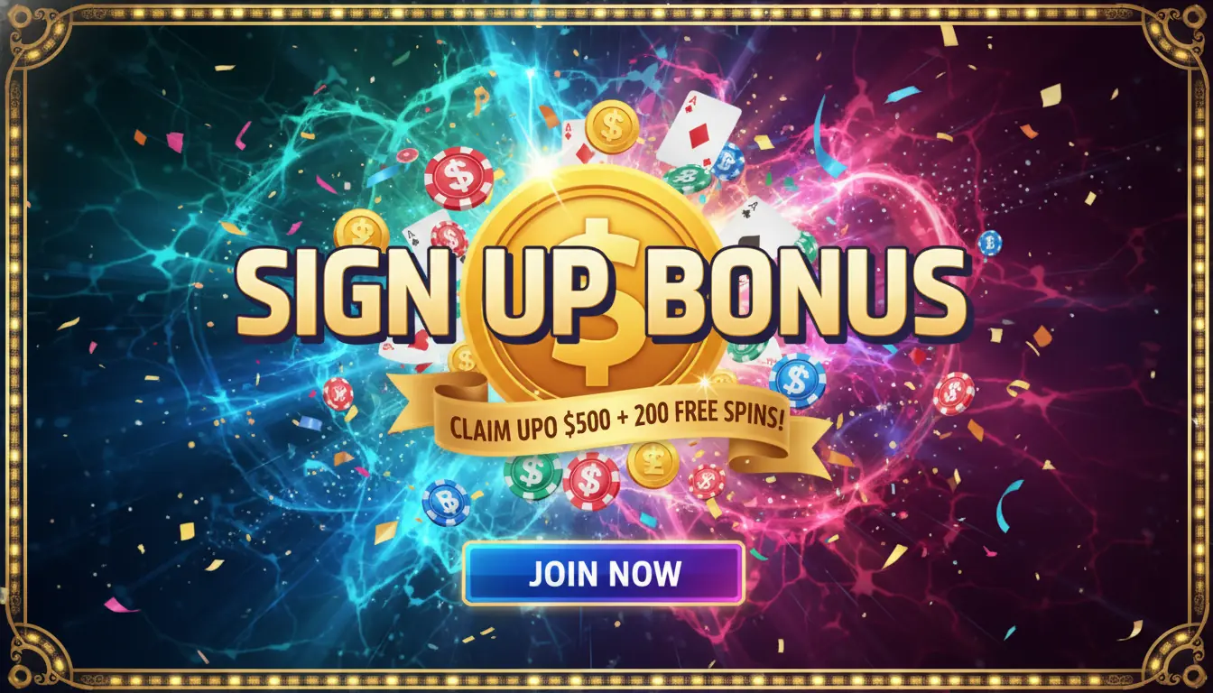 National sign up bonus